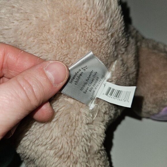 Silver One Pink-ish Winged Unicorn Plush 12" Stuffed Animal Toy Lovey Stars Blue - Picture 10 of 11